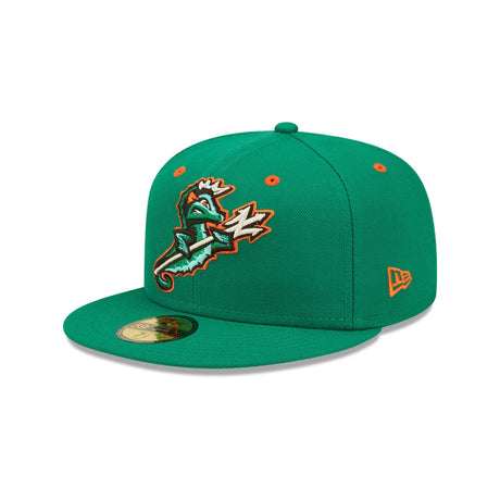 Norfolk Tides Authentic Collection On-Field Green 59FIFTY Fitted Hat - New Era - 232602418101
