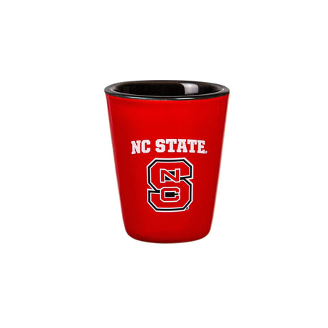 North Carolina State University 4 - Piece Ceramic and Glass 2oz. Shot Glass Set - EG Collective - 801946180425