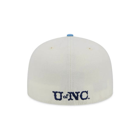 North Carolina Tar Heels Vintage 59FIFTY Fitted Hat - Sky & Cream - New Era - 