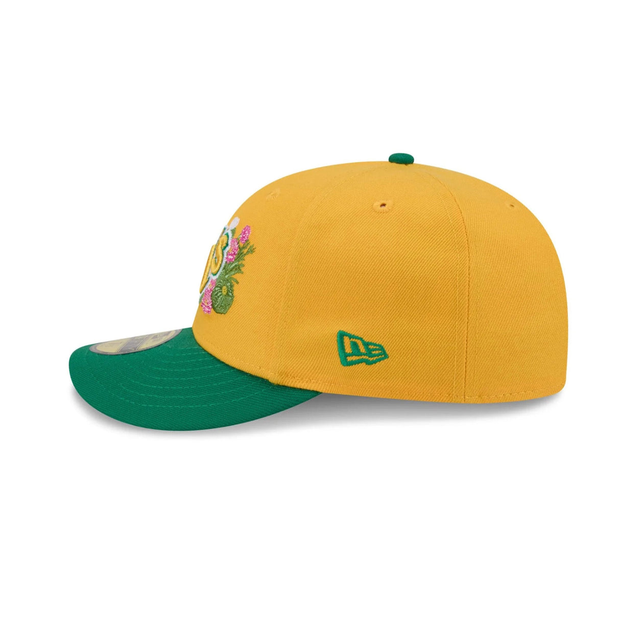 Oakland Athletics 2026 Spring Training Gold & Green 59FIFTY Pre - Curved Fitted Hat - New Era - 238622340101