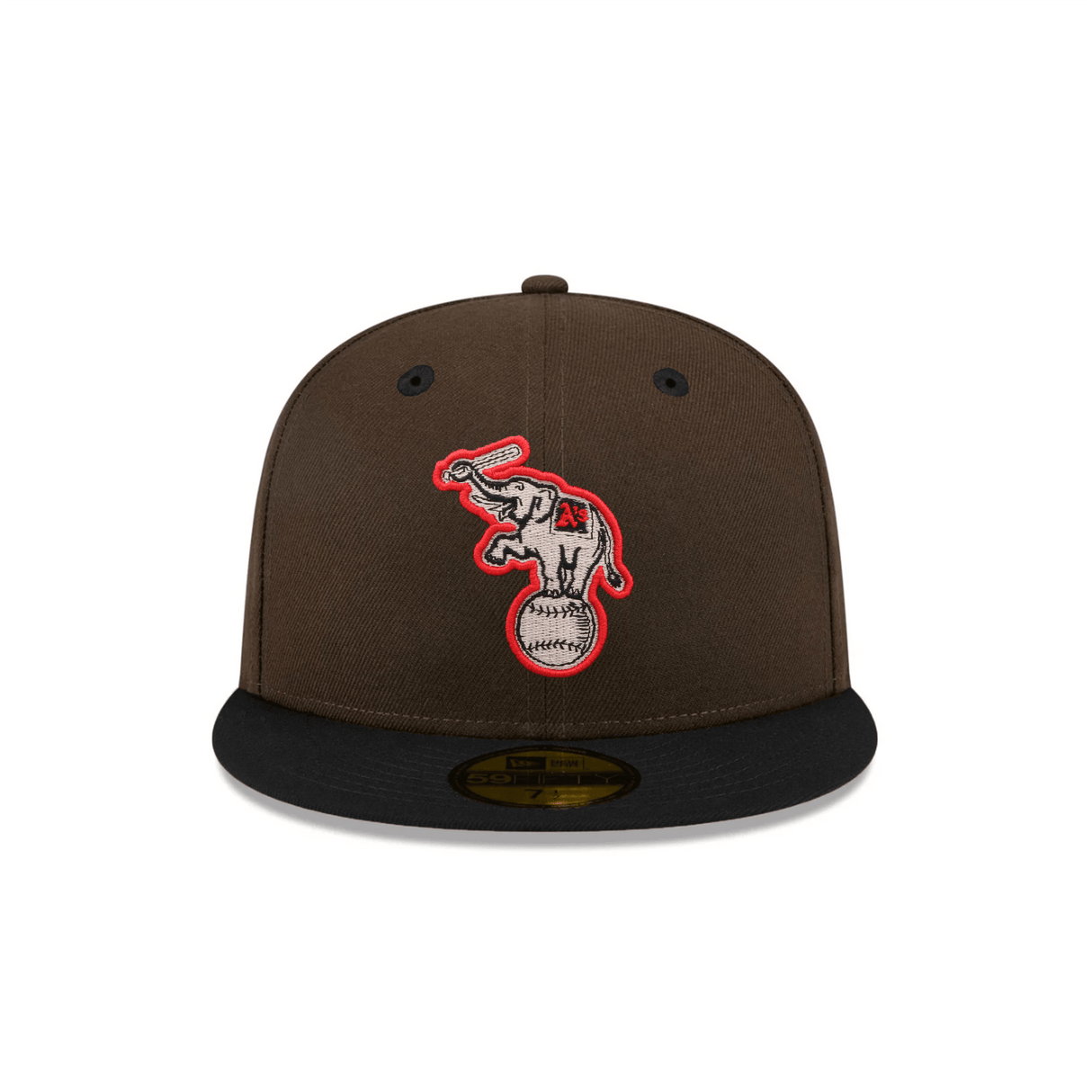 Oakland Athletics 40th Anniversary Brown & Black 59FIFTY Fitted Hat - New Era - 23861340101