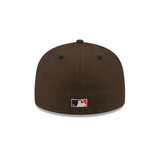 Oakland Athletics 40th Anniversary Brown & Black 59FIFTY Fitted Hat - New Era - 23861340101