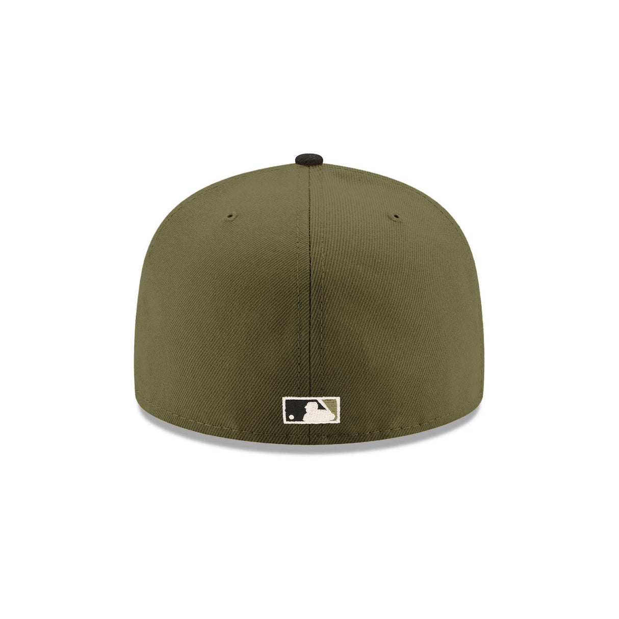 Oakland Athletics 50th Anniversary Patch Olive & Black "Field Issue" 59FIFTY Fitted Hat - New Era - 