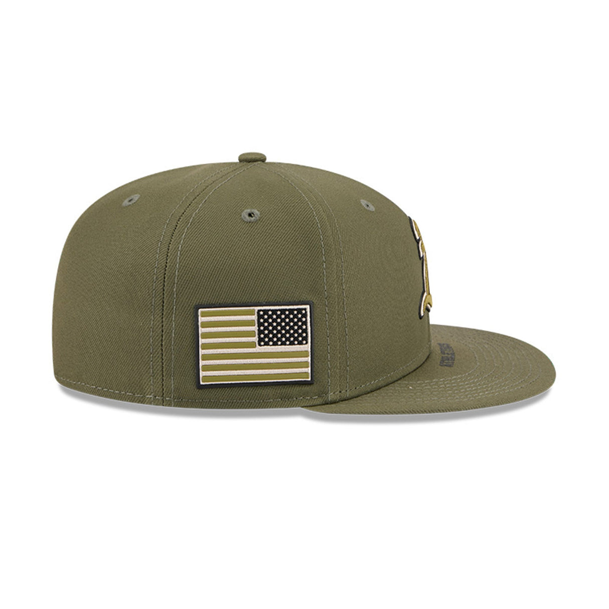 Oakland Athletics Armed Forces Day Olive Green 59FIFTY Fitted Hat - New Era - 37090240103
