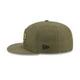 Oakland Athletics Armed Forces Day Olive Green 59FIFTY Fitted Hat - New Era - 37090240103
