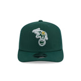 Oakland Athletics Cooperstown Collection Green 9SEVENTY Stretch - Snap Trucker Hat - New Era - 23012440103