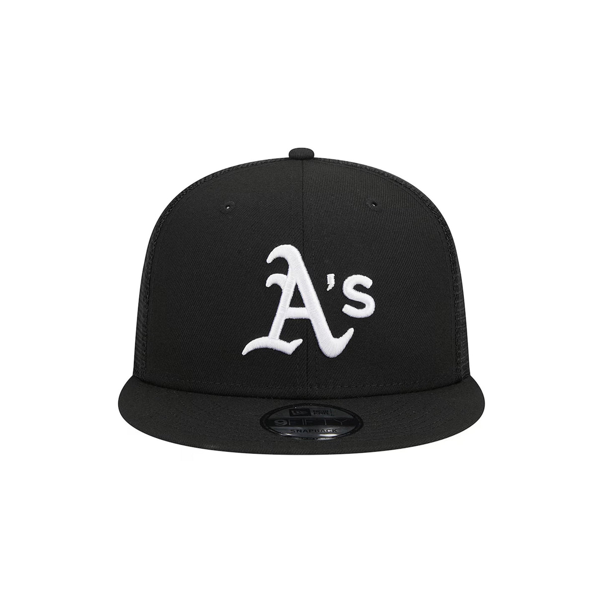 Oakland Athletics Evergreen Black 9FIFTY Snapback Trucker Hat - New Era - 23012740101
