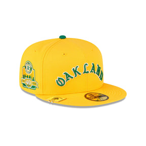 Oakland Athletics Gold City Flag 59FIFTY - New Era - 
