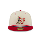 Oakland Athletics Independence Day 2026 59FIFTY Fitted Hat - New Era - 37090340101