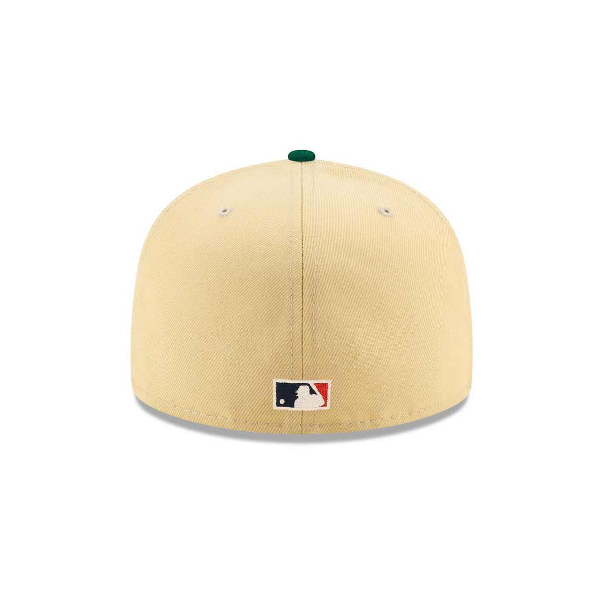 Oakland Athletics Mascot 100th Anniversary Patch 59FIFTY Fitted - Beige & Green - New Era - 