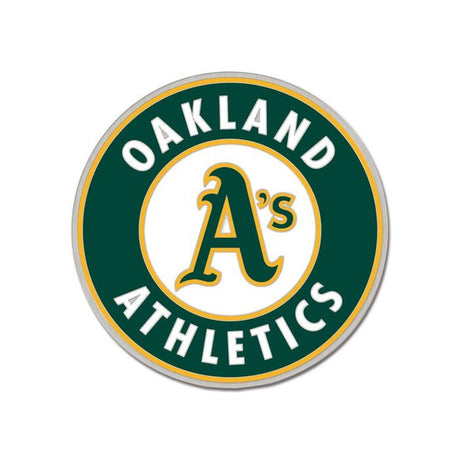Oakland Athletics Round Team Logo Collector Pin - Wincraft - 3236014013