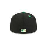 Oakland Athletics St. Patrick's Day 2026 Black 59FIFTY Fitted Hat - New Era - 37090140101