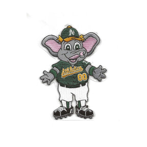 Oakland Athletics Stomper Mascot Embroidered Patch - The Emblem Source - 