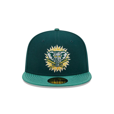 Oakland Athletics Team Shimmer Green 59FIFTY Fitted Hat - New Era - 23332540101