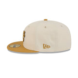 Oakland Athletics Two - Tone Cream & Gold 59FIFTY Fitted Hat - New Era - 23011040102