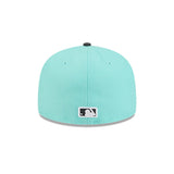 Oakland Athletics Two - Tone Turquoise & Charcoal 59FIFTY Fitted Hat - New Era - 23010740101