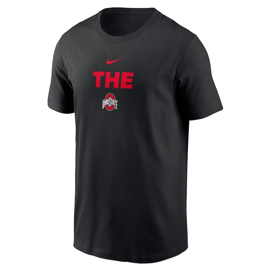 Ohio State Buckeyes Black Nike 2 - Hit Stacked T-Shirt - Nike - 