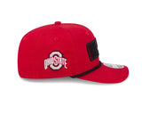 Ohio State Buckeyes Scarlet Red 9SEVENTY Stretch - Snap Hat - New Era - 234301649
