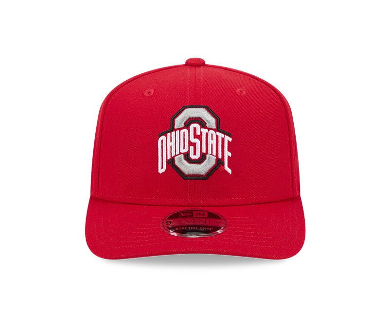 Ohio State Buckeyes Scarlet Red 9SEVENTY Stretch - Snap Hat - New Era - 23430364903
