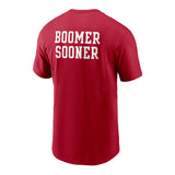 Oklahoma Sooners Jordan Brand 2 - Hit Stacked Red T-Shirt - Nike - 