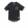 Olmecas de Tabasco Black Neon Pinstripe New Era Baseball Jersey - New Era - 