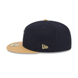Omaha Storm Chasers Theme Night Golden Spikes Navy 59FIFTY Fitted Hat - New Era - 2346426201