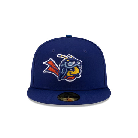 Ontario Tower Buzzers Logo Blue 59FIFTY Fitted Hat - New Era - 232606411401
