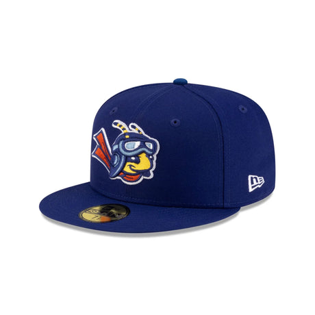 Ontario Tower Buzzers Logo Blue 59FIFTY Fitted Hat - New Era - 232606411401
