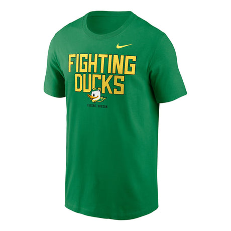 Oregon Ducks Green Fighting Ducks Nike T-Shirt - Nike - 