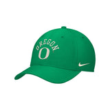 Oregon Ducks Nike Campus Prep Chained and Arched Green SwooshFlex Hat - Nike - 230530565201