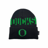 Oregon Ducks On - Field Cuffed Knit Beanie – Black/Green - Nike - 2306652