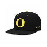 Oregon Ducks On-Field Dri-FIT Black Pro Fitted Hat - Nike - 230530165214