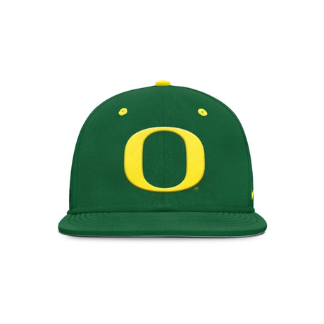 Oregon Ducks On-Field Dri-FIT Green Pro Fitted Hat - Nike - 230530165203