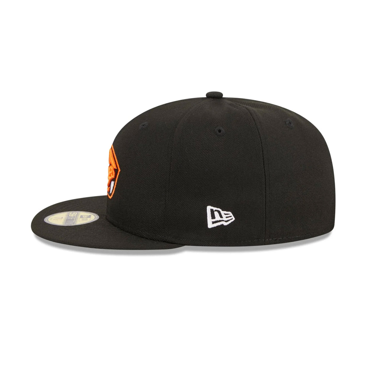 Oregon State Beavers Team Logo Black 59FIFTY Fitted Hat - New Era - 23480165301
