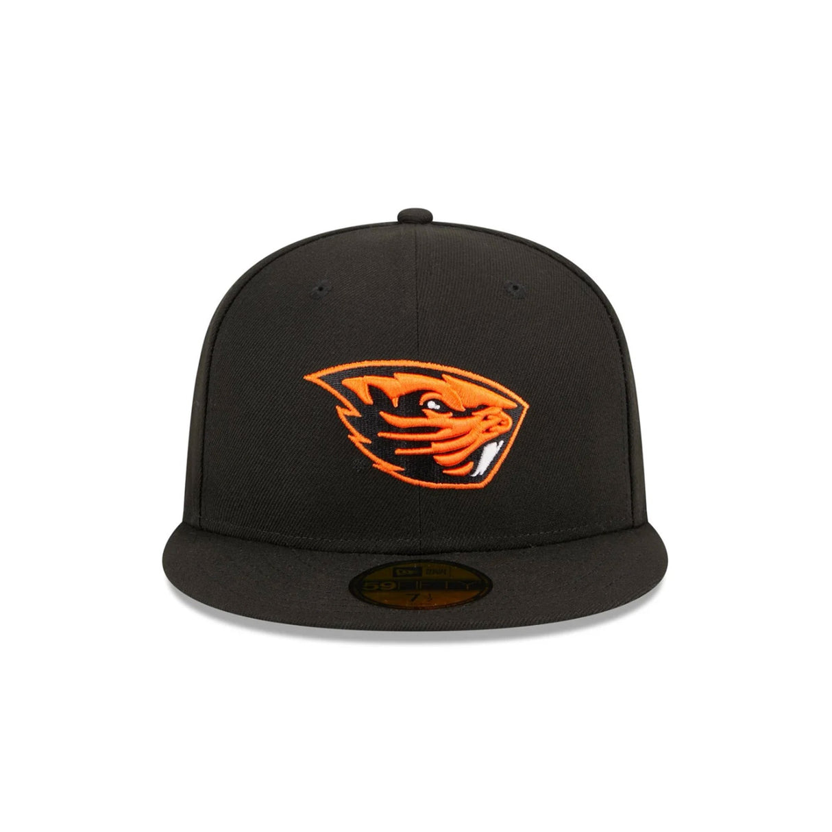 Oregon State Beavers Team Logo Black 59FIFTY Fitted Hat - New Era - 23480165301