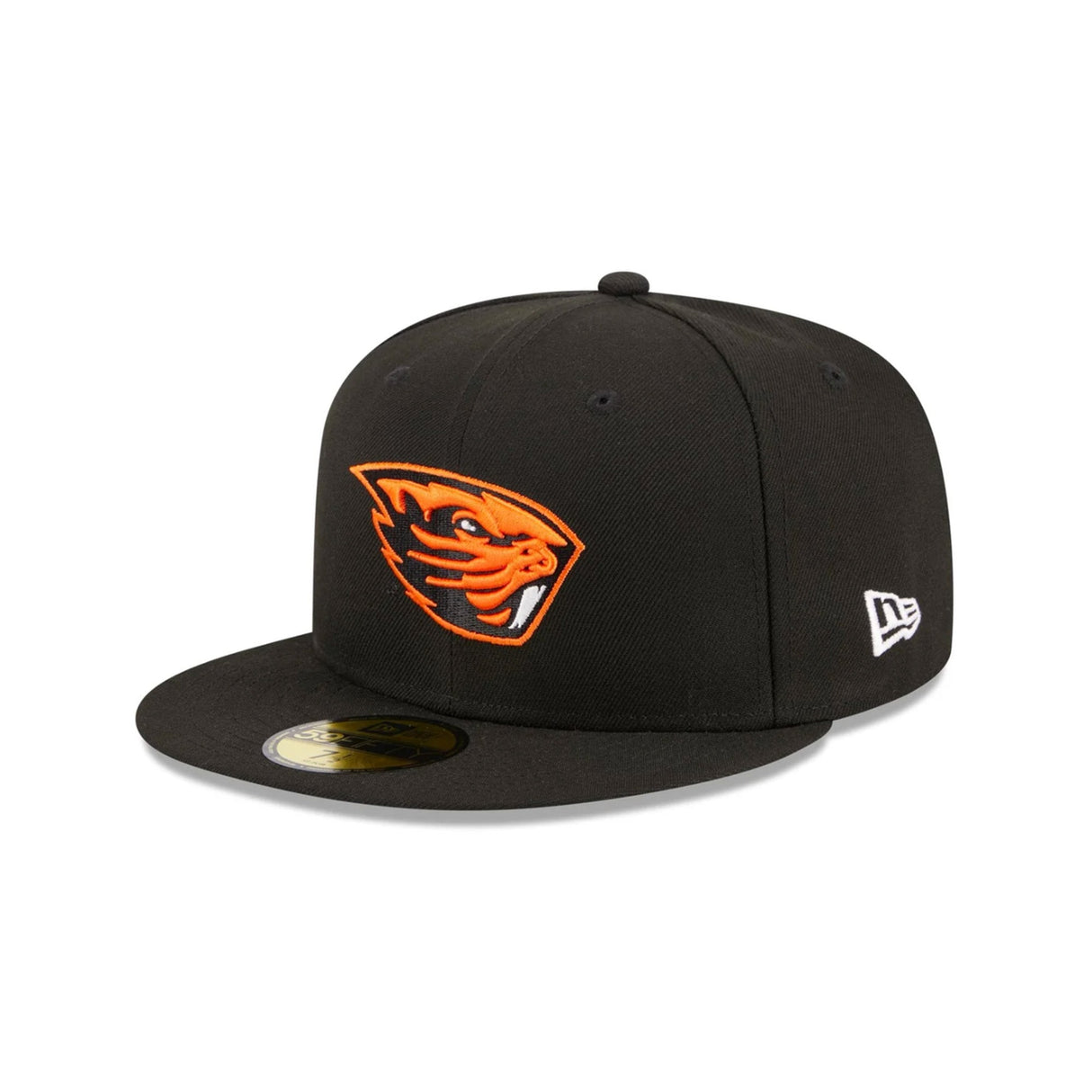 Oregon State Beavers Team Logo Black 59FIFTY Fitted Hat - New Era - 23480165301