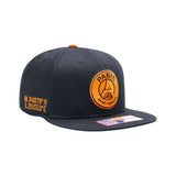 Paris Saint - Germain Black and Orange Locale Snapback Hat - Fan Ink - 156211953