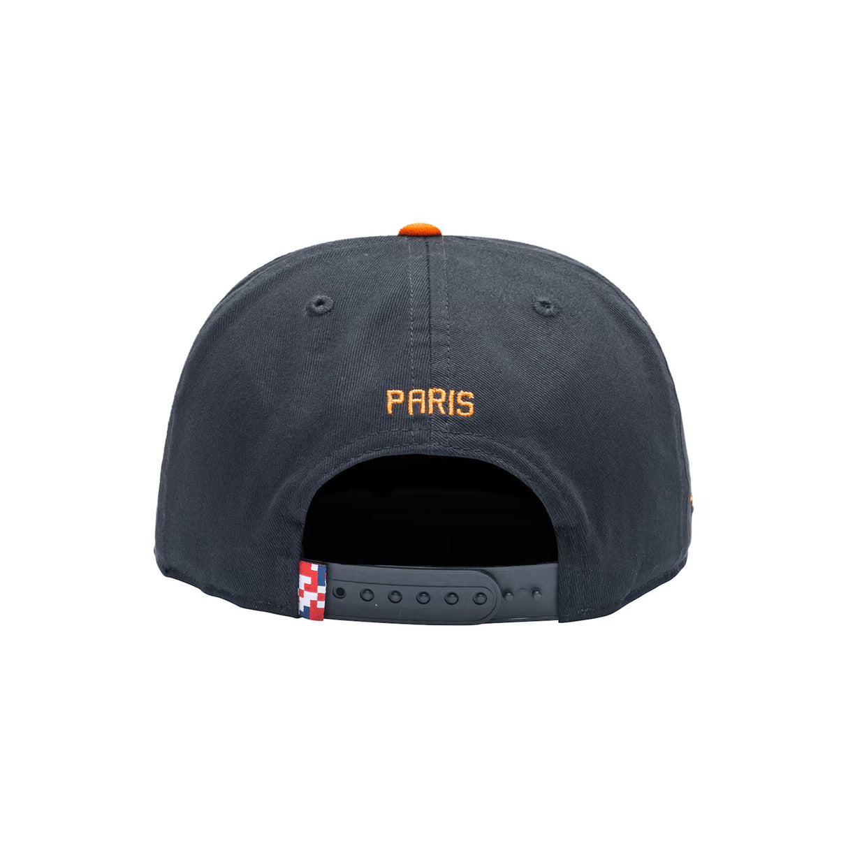 Paris Saint - Germain Black and Orange Locale Snapback Hat - Fan Ink - 156211953