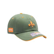 Paris Saint-Germain Fleur-de-Lis Olive Green Adjustable Hat - Fan Ink - 156210953