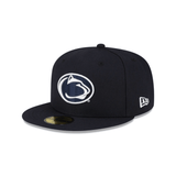 Penn State Nittany Lions Logo Navy 59FIFTY Fitted Hat - New Era - 23481165401