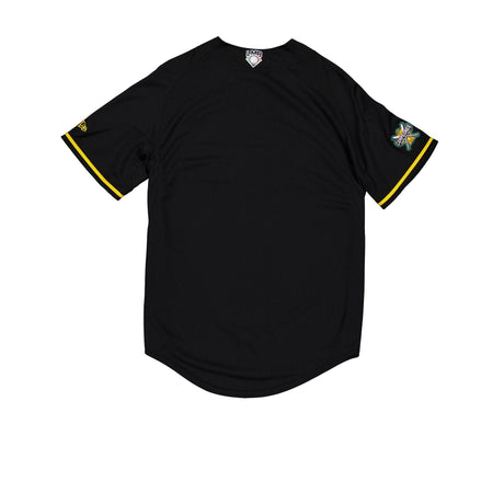 Pericos de Puebla Black & Yellow New Era Button - Up Jersey - New Era - 