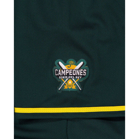 Pericos de Puebla Green & Yellow New Era Home Baseball Jersey - New Era - 