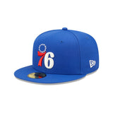 Philadelphia 76ers Royal 3X NBA Finals Champions Pop Sweat 59FIFTY Fitted Hat - New Era - 31002325