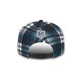 Philadelphia Eagles 2024 Sideline Statement Plaid 9FIFTY Snapback Hat - New Era - 23950911403