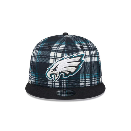 Philadelphia Eagles 2024 Sideline Statement Plaid 9FIFTY Snapback Hat - New Era - 23950911403