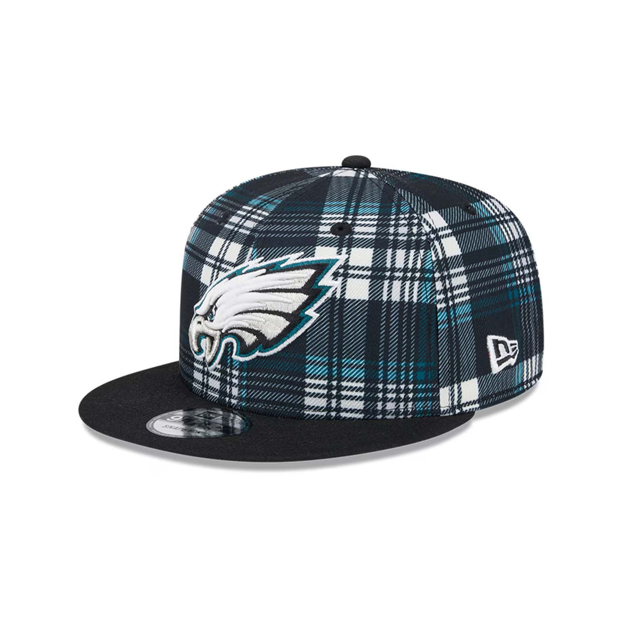 Philadelphia Eagles 2024 Sideline Statement Plaid 9FIFTY Snapback Hat - New Era - 23950911403