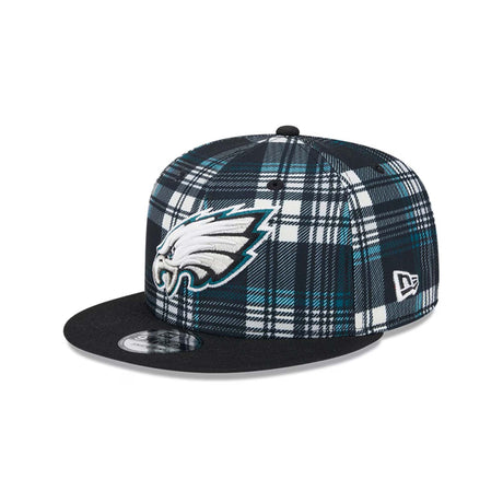 Philadelphia Eagles 2024 Sideline Statement Plaid 9FIFTY Snapback Hat - New Era - 23950911403