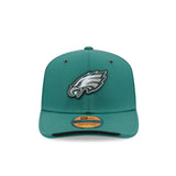 Philadelphia Eagles 2026 Sideline Midnight Green 9SEVENTY Stretch-Snap Adjustable Hat - New Era - 23850511406