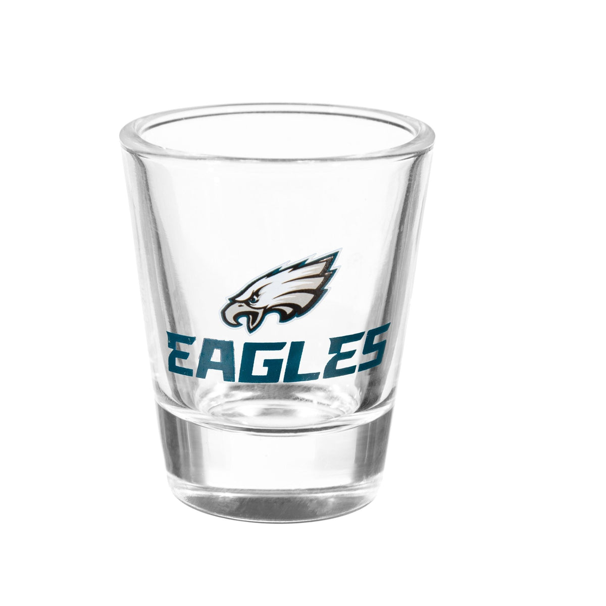 Philadelphia Eagles 4-Piece Ceramic and Glass 2oz. Shot Glass Set - EG Collective - 801946180197
