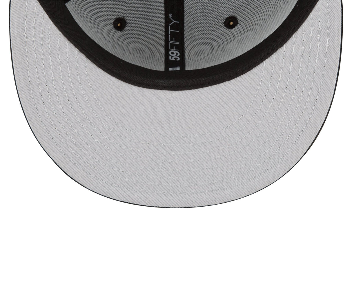 Philadelphia Eagles Authentic Collection Black & White 59FIFTY Fitted - New Era - 